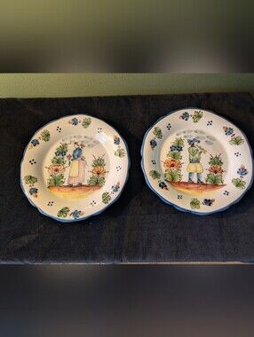 Jay Wilfred Andrea by Sadek Decorative Portugal Plates